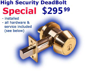 secure deadbolt lock
